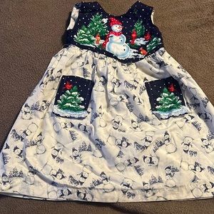 Snowman dress
